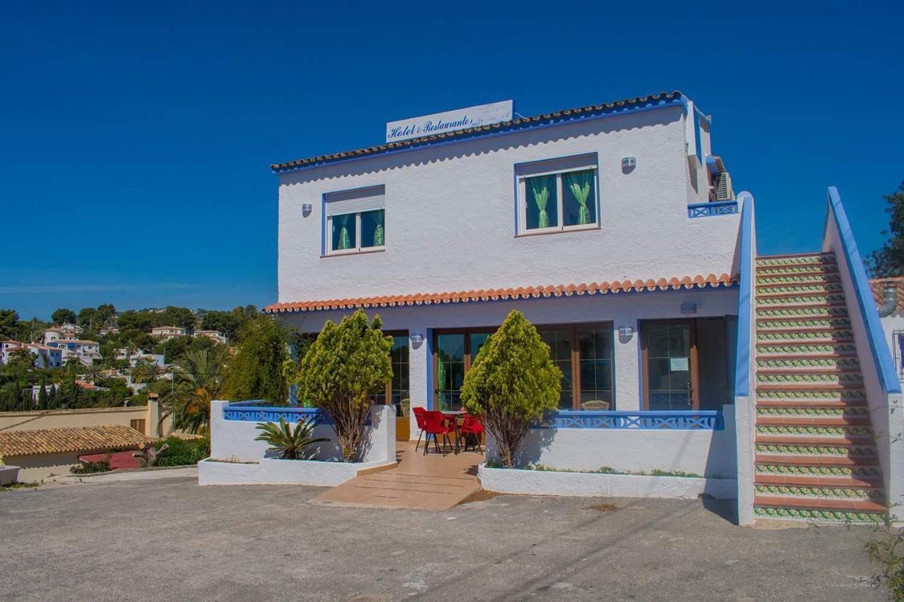 Hotel Restaurant Baladrar Benissa Exterior photo